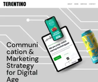 Terentino.ro(Marketing Strategy and Communication for Digital Age) Screenshot