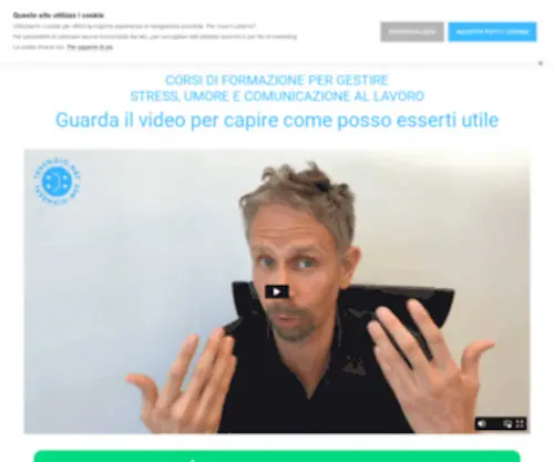 Terenzio.net(Terenzio Traisci corsi team building eventi aziendali sullo stress) Screenshot
