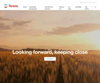 Tereos.com(Voir loin) Screenshot