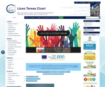 Teresaciceri.eu(Liceo Teresa Ciceri) Screenshot