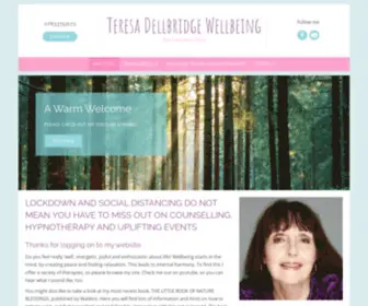 Teresadellbridgewellbeing.co.uk(A warm welcome) Screenshot