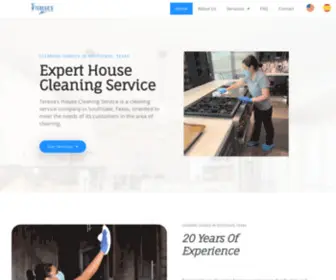 Teresahousecleaning.com(Teresa's House Cleaning Service) Screenshot