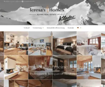 Teresas-Homes.ch(Teresas Homes) Screenshot