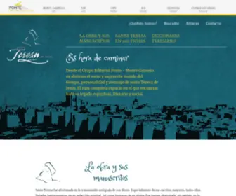 Teresavila.com(Desde el Grupo Editorial Fonte) Screenshot