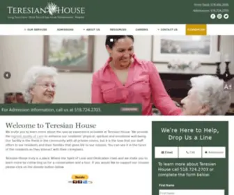 Teresianhouse.org(Skilled Nursing Community Albany) Screenshot