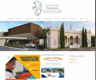 Teresianostj.edu.mx(Colegio Teresiano) Screenshot