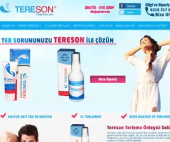 Tereson.net(Üretici ve Marka Sahibi) Screenshot