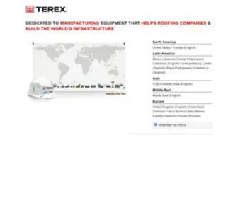 Terexrb.com(Terex) Screenshot