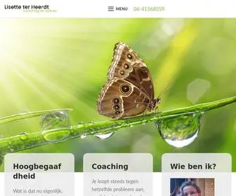 Terheerdtcoachingenadvies.nl(Hoogbegaafdheid coaching en advies) Screenshot