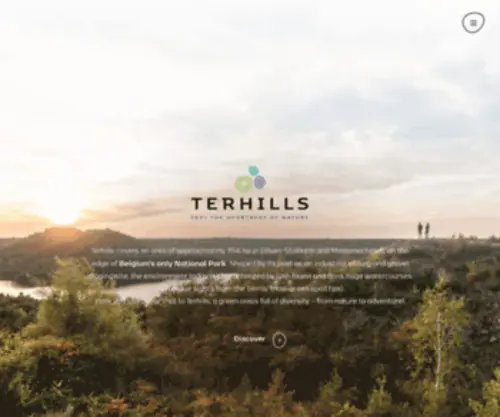 Terhills.be(Feel the heartbeat of nature) Screenshot