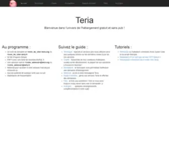 Teria.org(Hébergement gratuit) Screenshot