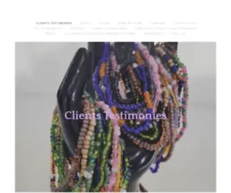 Teriacox.com(Clients Testimonies) Screenshot