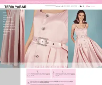 Teriayabar.com(Teria Yabar Otoño 2020 presenta una nueva colección inspirada en la mujer moderna y elegante) Screenshot