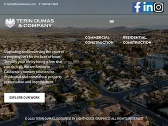 Terindumas.com(Residential Renovators) Screenshot