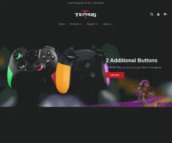 Teriosgaming.com(TERIOS Gaming) Screenshot