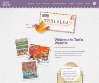 Terisloat.com(TERI SLOAT) Screenshot