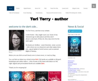 Teriterry.com(Teri Terry) Screenshot