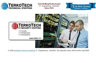 Terkotech.com(TerkoTech Technical Staffing) Screenshot