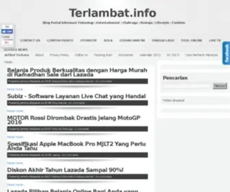 Terlambat.info(Terlambat info) Screenshot