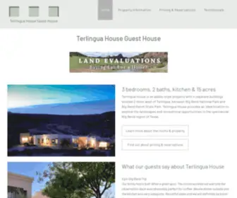 Terlinguahouse.com(Terlingua House Guest House) Screenshot