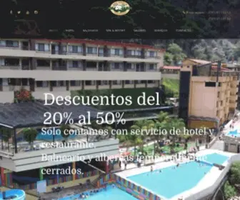 Termaleschignahuapan.com.mx(Hotel & Balneario) Screenshot