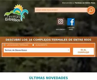 Termasentrerios.com(Termas en Argentina) Screenshot