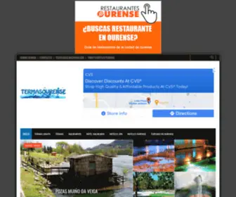 Termasourense.com(Termas Ourense turismo de Ourense) Screenshot