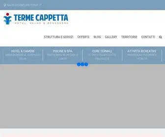 Termecappetta.com(Piscine e ristorante a Contursi Terme (Salerno)) Screenshot