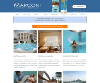 Termemarconi.it(Hotel Terme Marconi) Screenshot