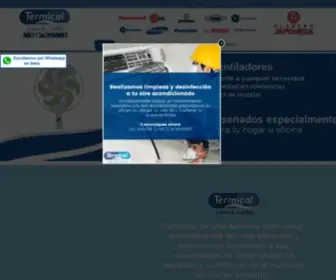 Termical.com(Aires Acondicionados Medellin) Screenshot