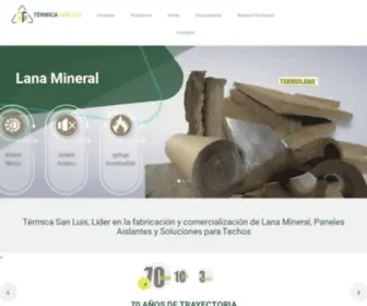 Termicasanluis.com.ar(Térmica) Screenshot