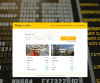 Terminal.es(Vuelos baratos) Screenshot