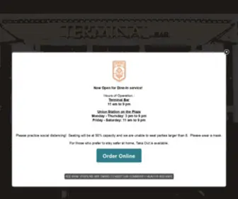 Terminalbardenver.com(Check Out Terminal Bar) Screenshot