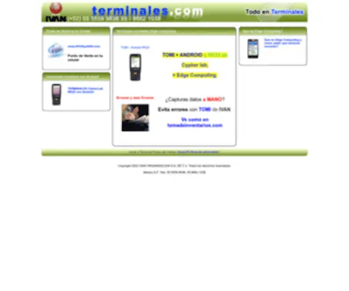 Terminales.com(IVAN ORGANIZACION) Screenshot