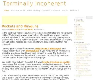 Terminally-Incoherent.com(Terminally Incoherent) Screenshot