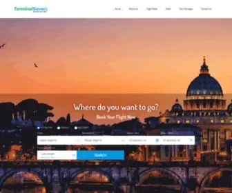 Terminalseven.com.ng(Number one Travel Agency) Screenshot