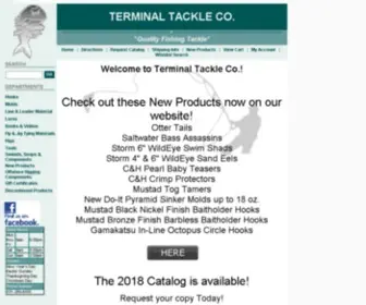 Terminaltackleco.com(Terminal Tackle Co) Screenshot