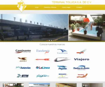 Terminaltoluca.com.mx(Terminal de Toluca S.A) Screenshot