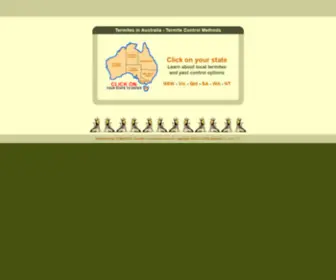 Termitecontrol.com.au(About Termites in Australia) Screenshot