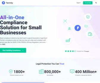 Termly.io(GDPR Compliance Software for Websites & Online Businesses) Screenshot