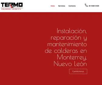 Termocalderas.com.mx(Mantenimiento de calderas) Screenshot