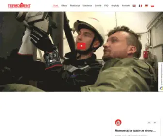 Termocent.com(Pomiary i badania termowizyjne budynku) Screenshot