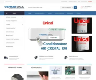 Termodna.it(Caldaie, Condizionatori e Ricambi) Screenshot