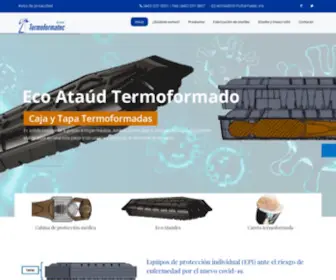 Termoformatec.mx(Cabina de protección médica) Screenshot