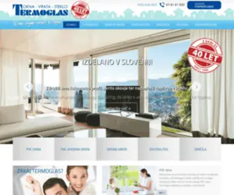 Termoglas.si(PVC okna in vrata) Screenshot