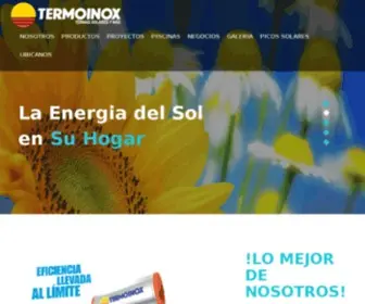 Termoinox.com(Terma Solar) Screenshot