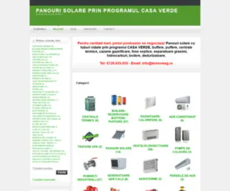 Termomag.ro(Magazin echipamante pentru centrale termice) Screenshot