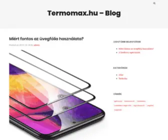 Termomax.hu(Fűtéstechnika a profiktól) Screenshot