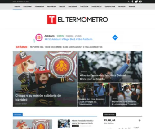 Termometro.com.ar(Inicio) Screenshot