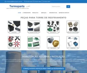 Termoparts.com.br(Torre de Resfriamento) Screenshot